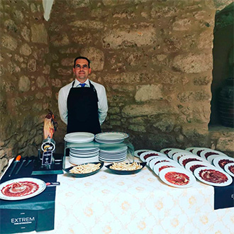 Luis Nevado cortador de jamón profesional